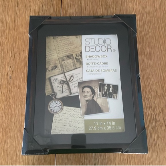 Wooden Studio Decor Shadowbox - Picture 1 of 12